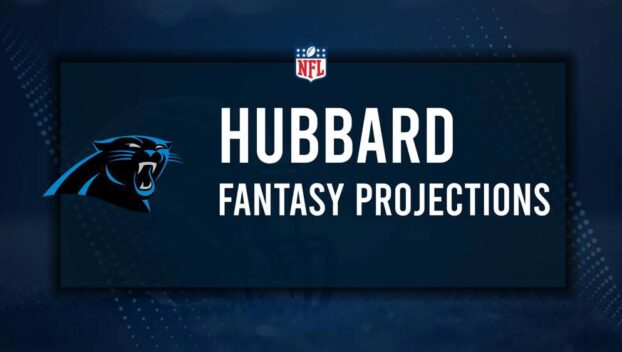 Chuba Hubbard Fantasy Projections: Week 14 vs. the Eagles