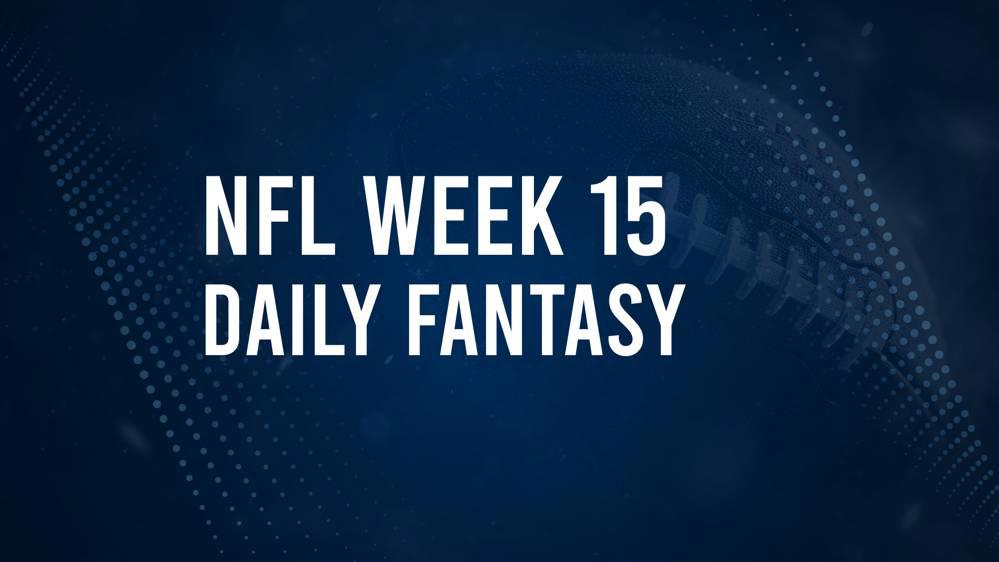 DFS Salaries and Projections for NFL Week 15