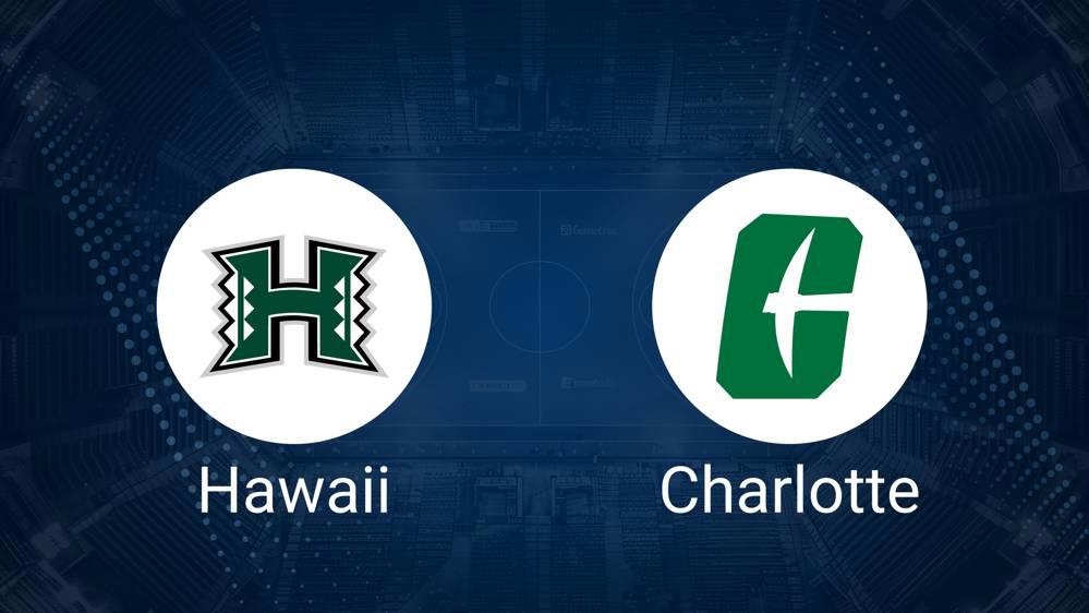 Hawaii vs. Charlotte Basketball Tickets - Sunday, December 22