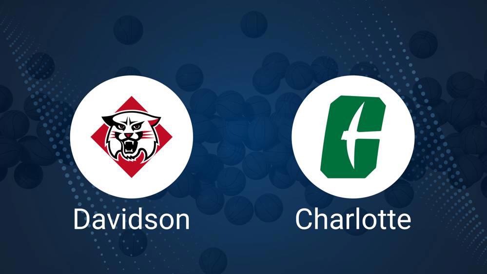 How to Watch Davidson vs. Charlotte on TV or Live Stream - December 10