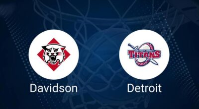 How to Watch Davidson vs. Detroit Mercy on TV or Live Stream - December 14