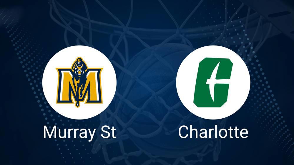 How to Watch Murray State vs. Charlotte on TV or Live Stream - December 24