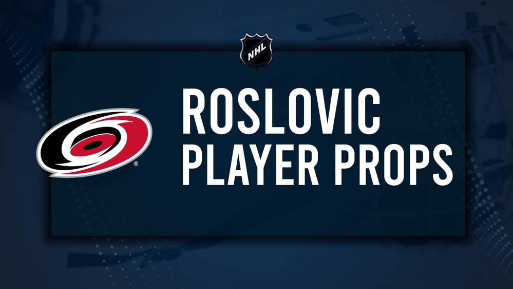 Jack Roslovic Player Prop Bets for the Hurricanes vs. Blue Jackets Game - December 15