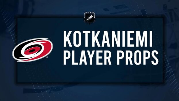 Jesperi Kotkaniemi Player Prop Bets for the Hurricanes vs. Capitals Game - December 20