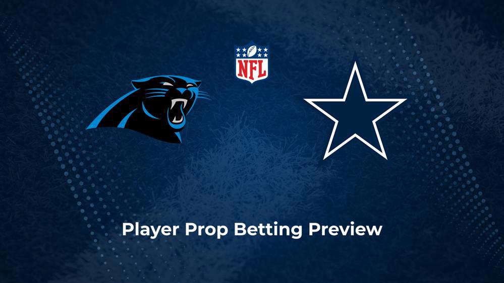 Panthers vs. Cowboys Player Props & Odds – Week 15