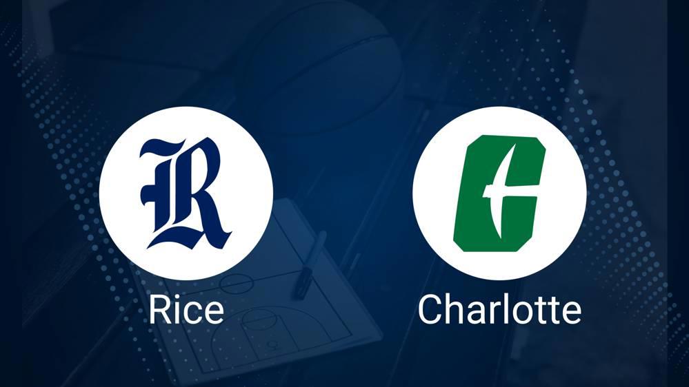 Rice vs. Charlotte Basketball Tickets - Saturday, January 4