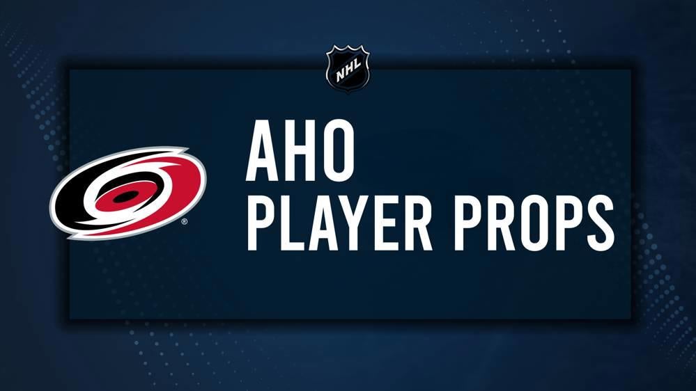 Sebastian Aho Player Prop Bets for the Hurricanes vs. Devils Game - December 27