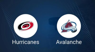 Where to Watch Carolina Hurricanes vs. Colorado Avalanche on TV or Streaming Live - December 5