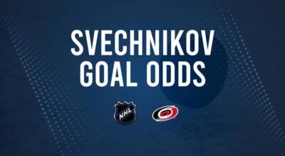 Will Andrei Svechnikov Score a Goal Against the Predators on December 23?