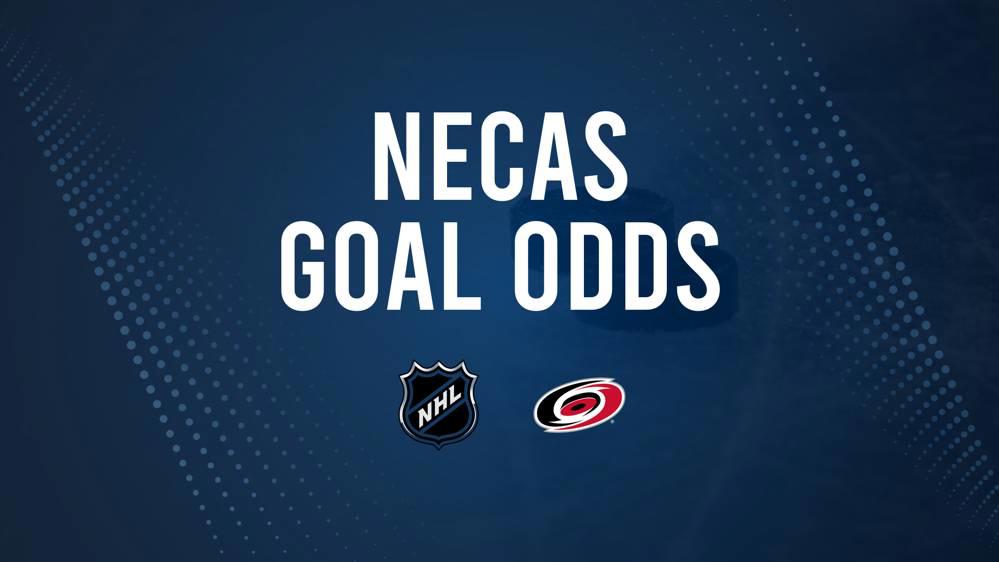 Will Martin Necas Score a Goal Against the Devils on December 27?