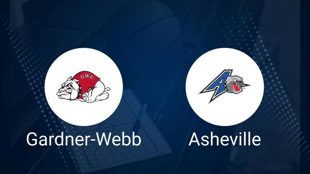 Gardner-Webb vs. UNC Asheville Basketball Tickets - Wednesday, January 22