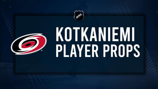 Jesperi Kotkaniemi Player Prop Bets for the Hurricanes vs. Blackhawks Game - January 20