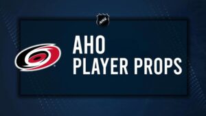 Sebastian Aho Player Prop Bets for the Hurricanes vs. Stars Game - January 21