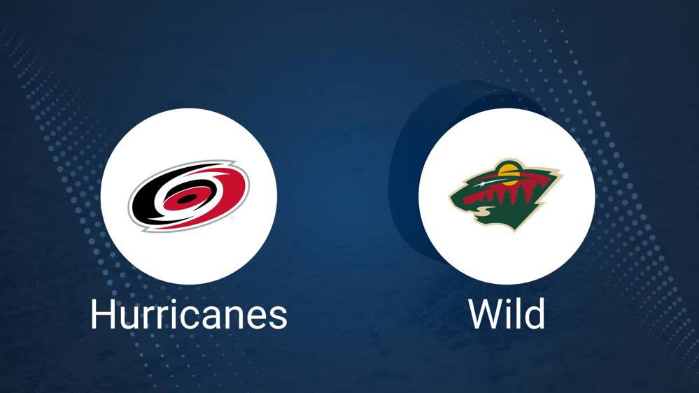 Where to Watch Carolina Hurricanes vs. Minnesota Wild on TV or Streaming Live - January 4