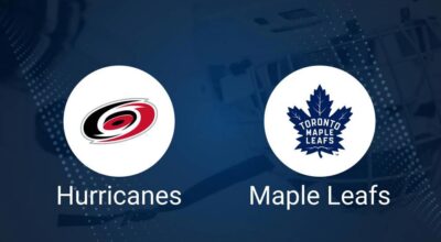 Where to Watch Carolina Hurricanes vs. Toronto Maple Leafs on TV or Streaming Live - January 9