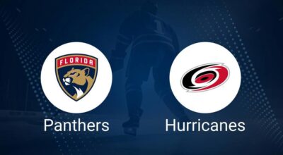 Where to Watch Florida Panthers vs. Carolina Hurricanes on TV or Streaming Live - January 2