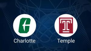 Charlotte vs. Temple Basketball Tickets - Wednesday, February 19
