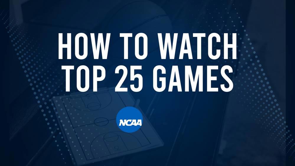 How to Watch Top 25 Women's College Basketball Games - Tuesday, February 11