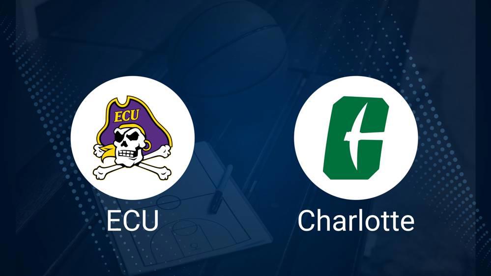 How to Watch East Carolina vs. Charlotte on TV or Live Stream - March 2