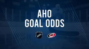 Will Sebastian Aho Score a Goal Against the Flames on March 2?